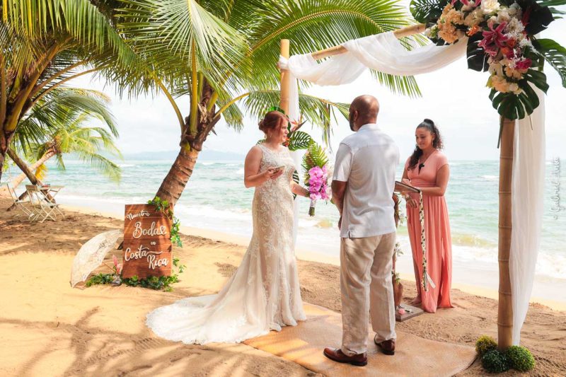 Elopement in Costa Rica - Punta Uva Beach, Puerto Viejo de Talamanca