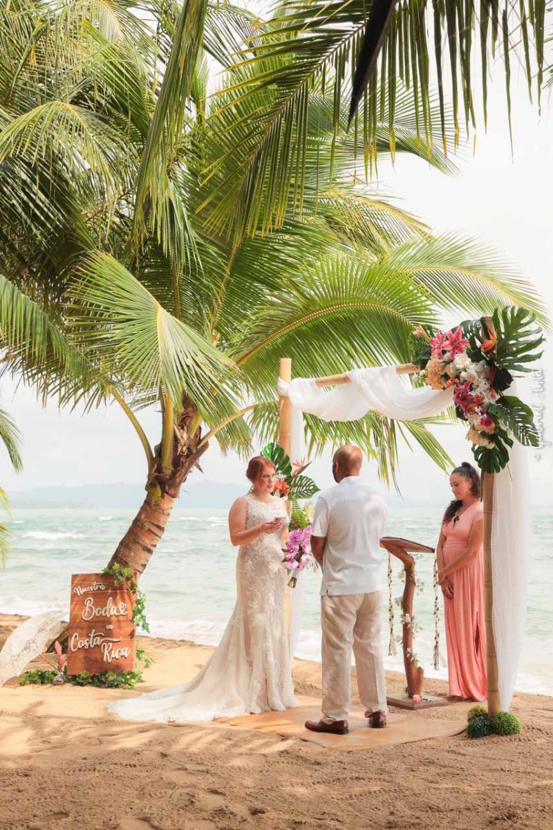 Elopement in Costa Rica - Punta Uva Beach, Puerto Viejo de Talamanca