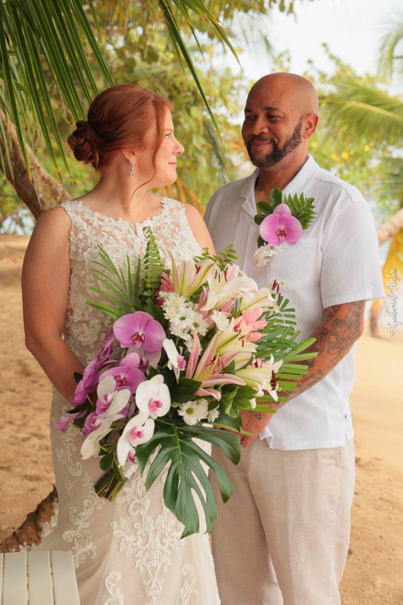 Elopement in Costa Rica - Punta Uva Beach, Puerto Viejo de Talamanca