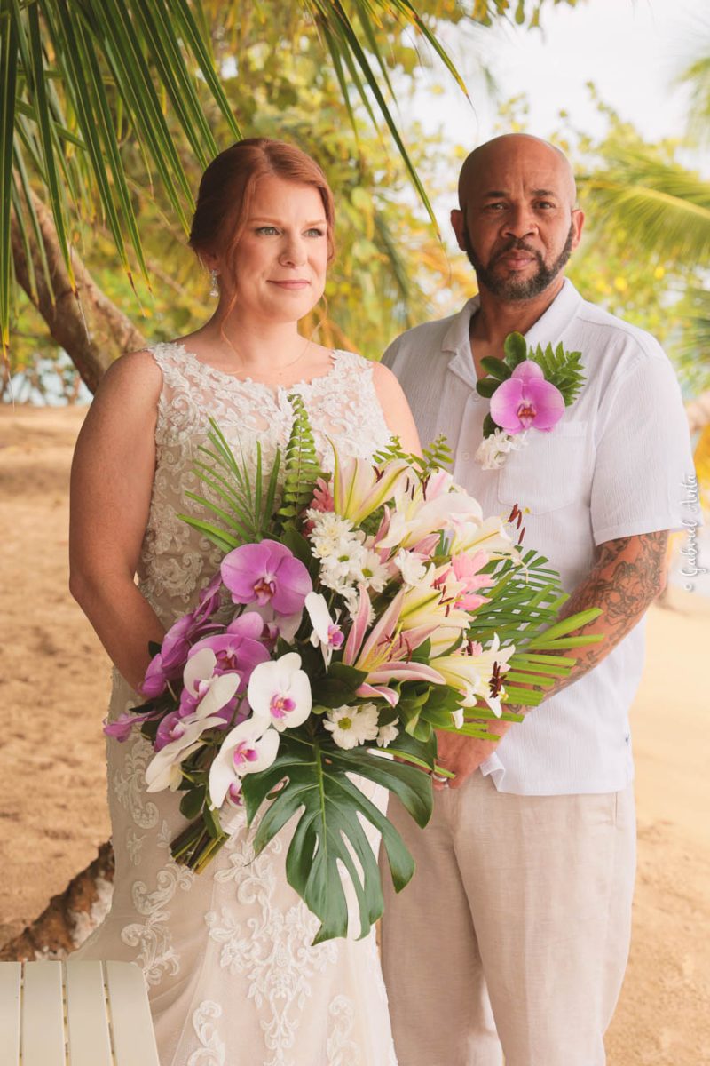 Elopement in Costa Rica - Punta Uva Beach, Puerto Viejo de Talamanca