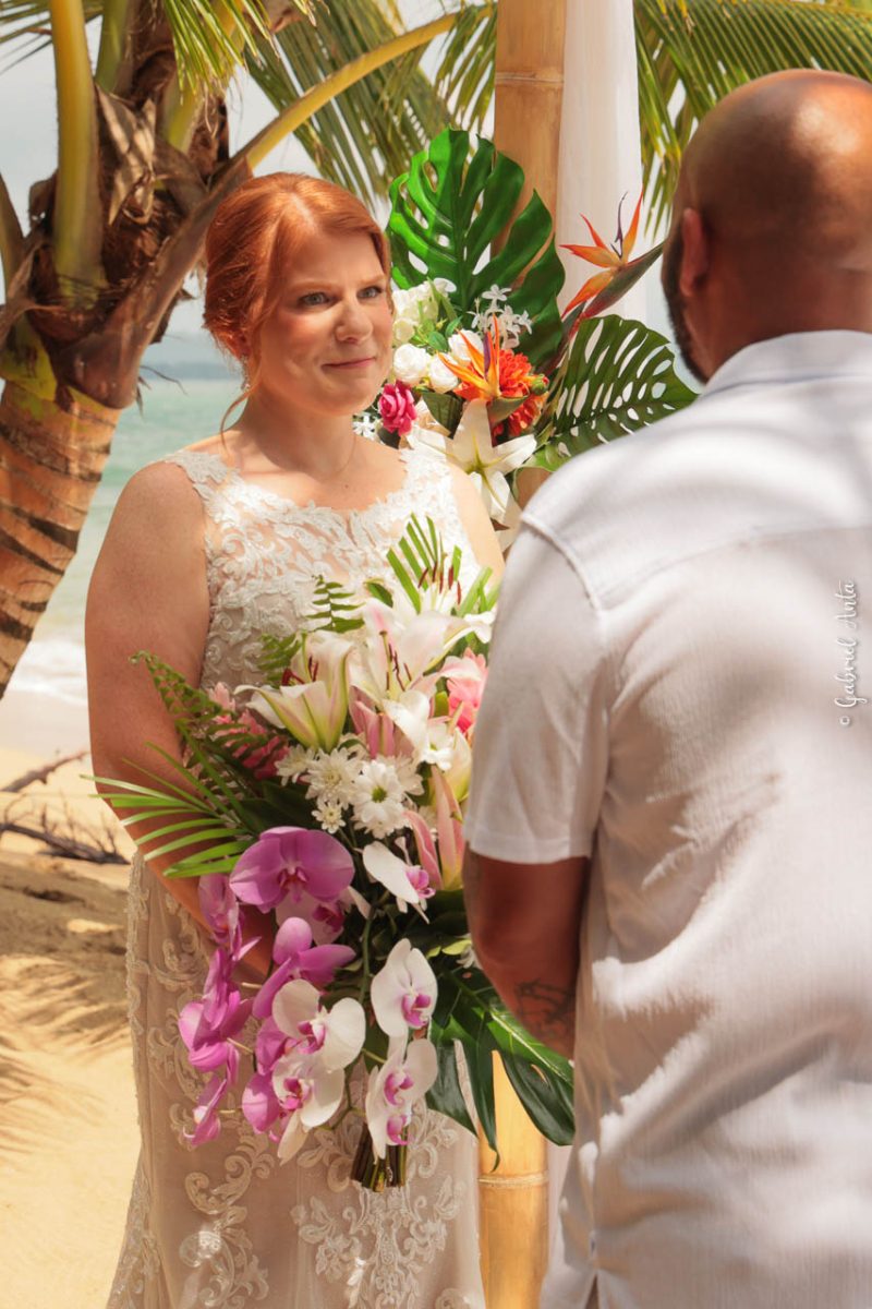 Elopement in Costa Rica - Punta Uva Beach, Puerto Viejo de Talamanca