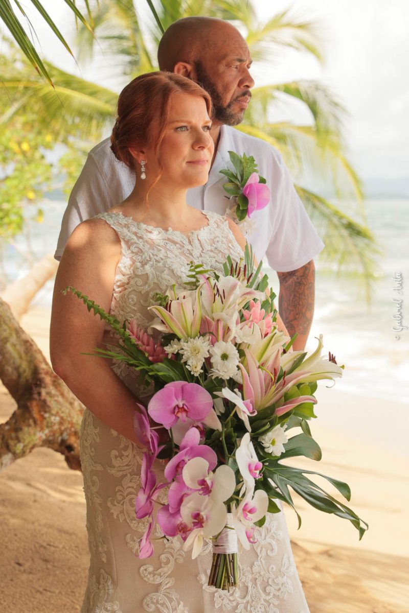 Elopement in Costa Rica - Punta Uva Beach, Puerto Viejo de Talamanca