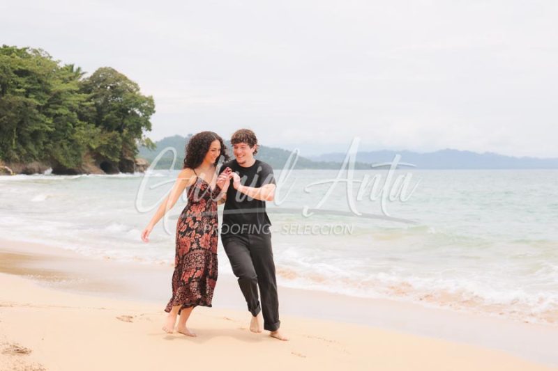 Marriage Proposal in Costa Rica | Punta Uva Beach, Puerto Viejo