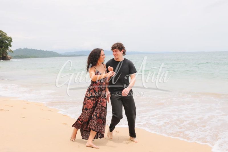 Marriage Proposal in Costa Rica | Punta Uva Beach, Puerto Viejo