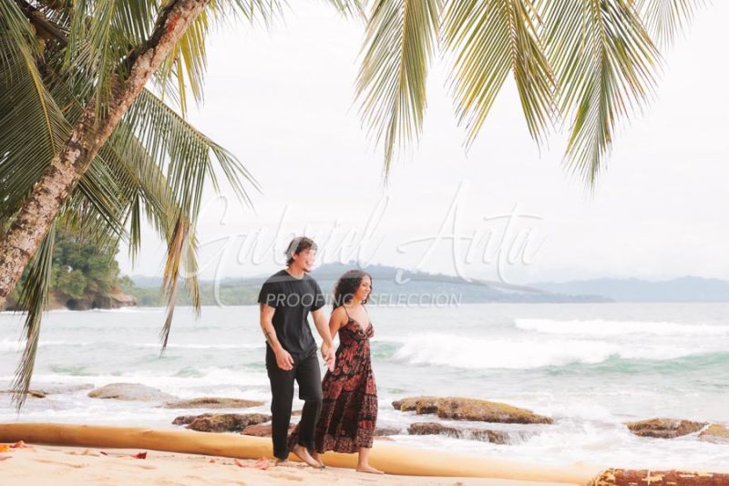 Marriage Proposal in Costa Rica | Punta Uva Beach, Puerto Viejo