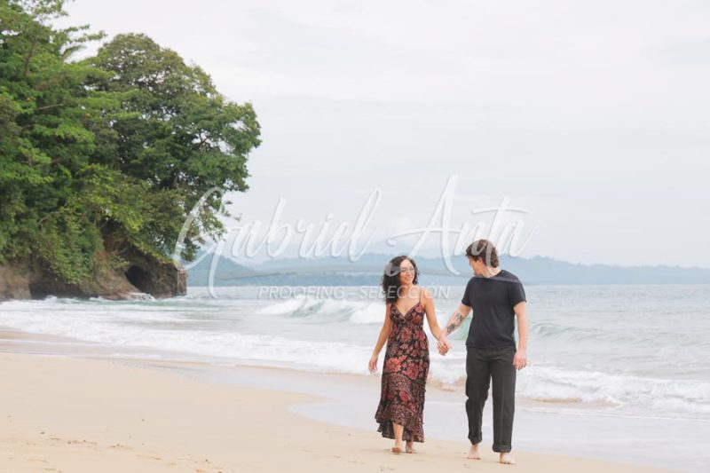 Marriage Proposal in Costa Rica | Punta Uva Beach, Puerto Viejo