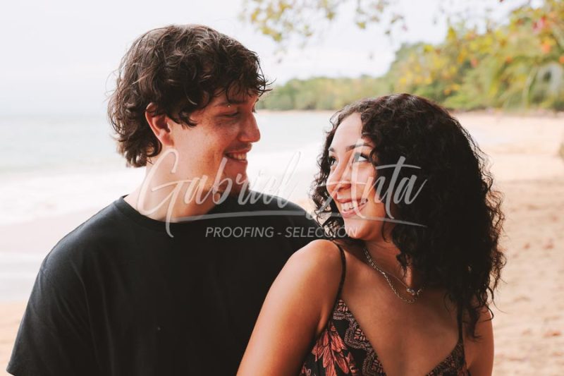 Marriage Proposal in Costa Rica | Punta Uva Beach, Puerto Viejo