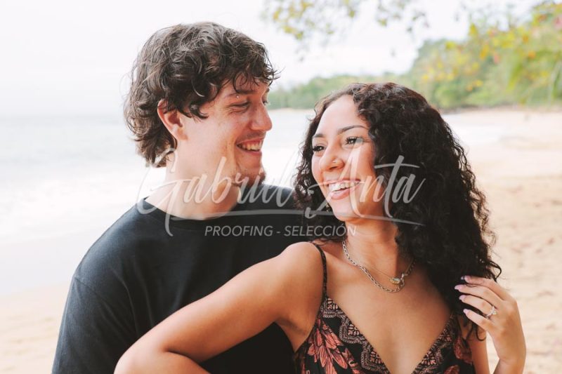 Marriage Proposal in Costa Rica | Punta Uva Beach, Puerto Viejo