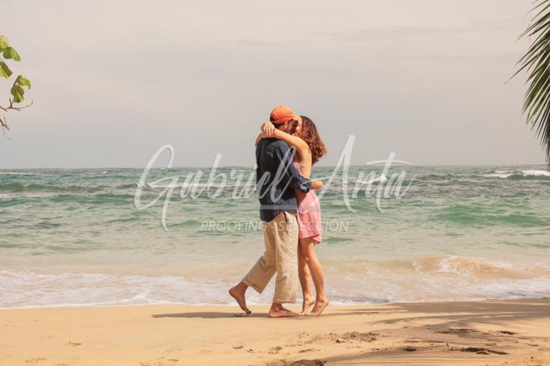 Pedida de Matrimonio en Puerto Viejo - Playa Punta Uva - Costa Rica