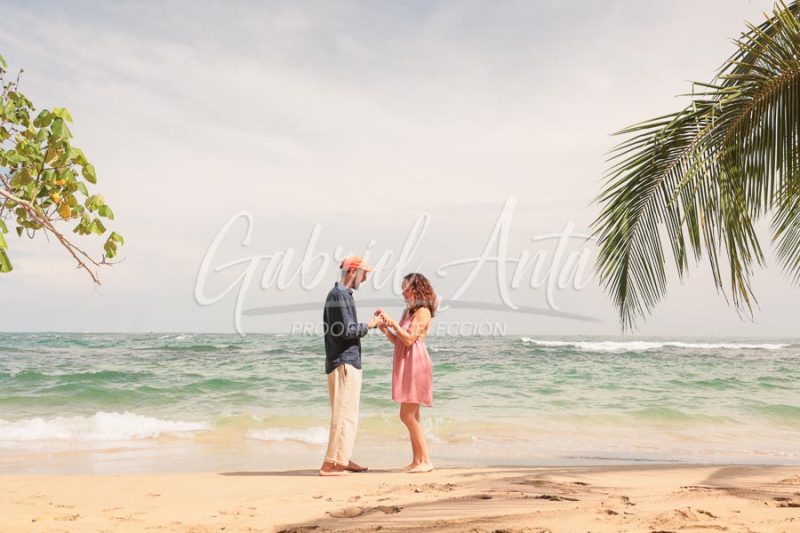 Pedida de Matrimonio en Puerto Viejo - Playa Punta Uva - Costa Rica