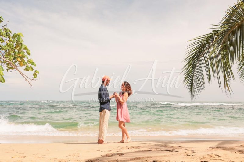 Pedida de Matrimonio en Puerto Viejo - Playa Punta Uva - Costa Rica