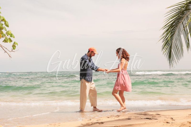 Pedida de Matrimonio en Puerto Viejo - Playa Punta Uva - Costa Rica