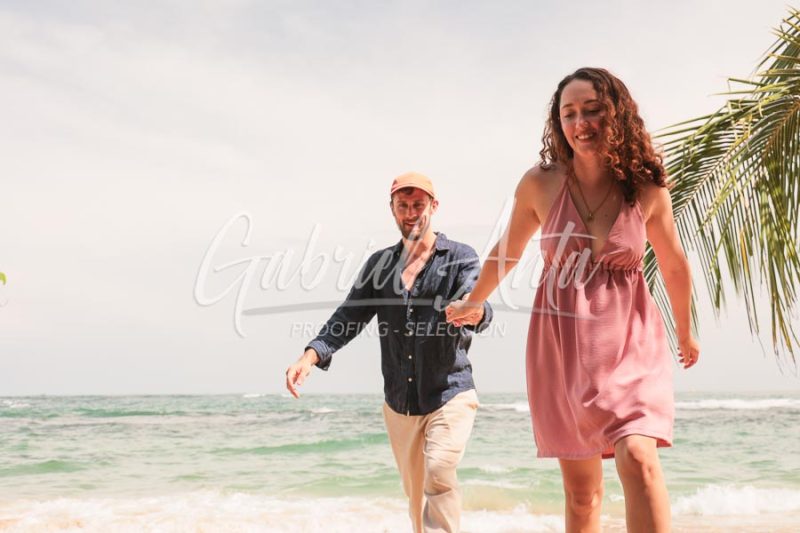 Pedida de Matrimonio en Puerto Viejo - Playa Punta Uva - Costa Rica
