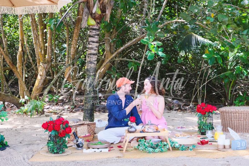Pedida de Matrimonio en Puerto Viejo - Playa Punta Uva - Costa Rica