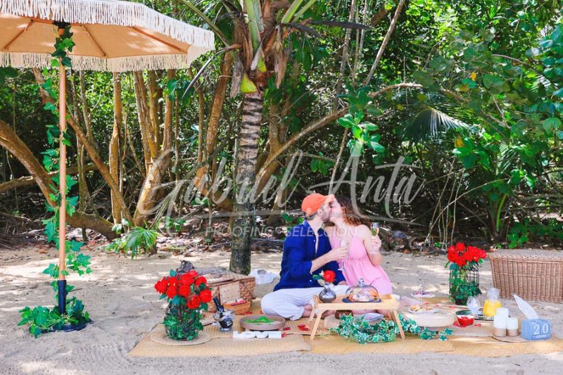 Pedida de Matrimonio en Puerto Viejo - Playa Punta Uva - Costa Rica