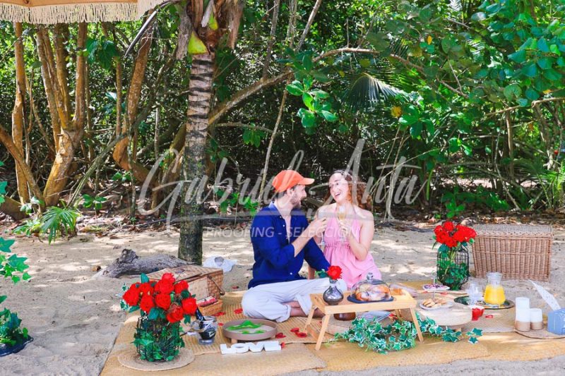 Pedida de Matrimonio en Puerto Viejo - Playa Punta Uva - Costa Rica