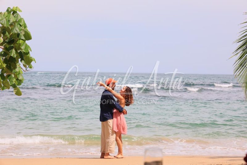 Pedida de Matrimonio en Puerto Viejo - Playa Punta Uva - Costa Rica
