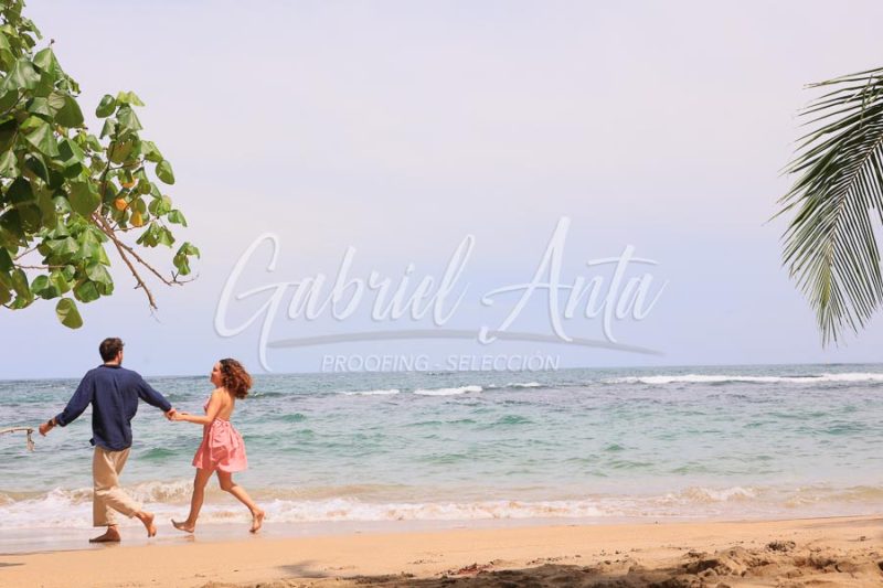 Pedida de Matrimonio en Puerto Viejo - Playa Punta Uva - Costa Rica