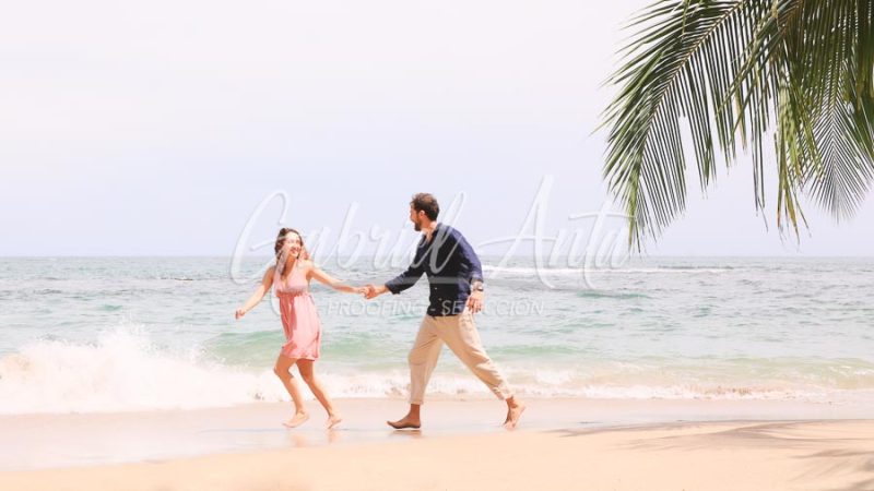 Pedida de Matrimonio en Puerto Viejo - Playa Punta Uva - Costa Rica