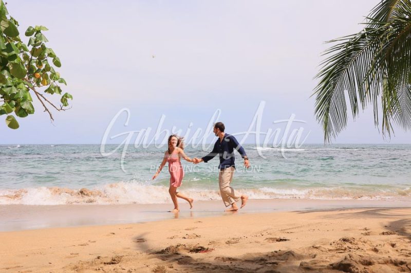 Pedida de Matrimonio en Puerto Viejo - Playa Punta Uva - Costa Rica