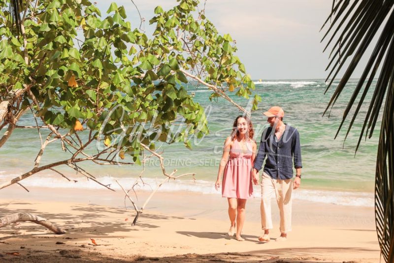 Pedida de Matrimonio en Puerto Viejo - Playa Punta Uva - Costa Rica