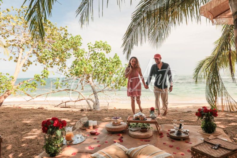Pedida de Matrimonio en Puerto Viejo - Playa Punta Uva - Costa Rica