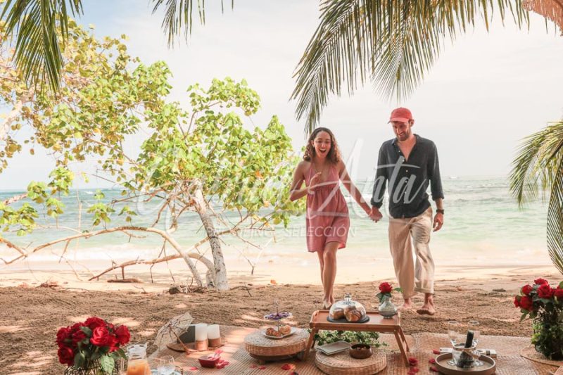 Pedida de Matrimonio en Puerto Viejo - Playa Punta Uva - Costa Rica