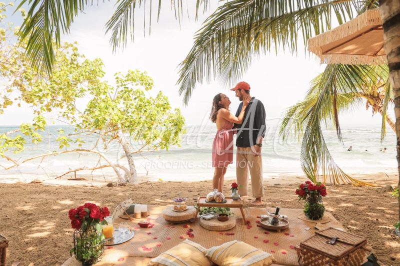 Pedida de Matrimonio en Puerto Viejo - Playa Punta Uva - Costa Rica