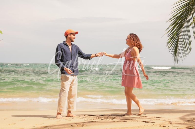 Pedida de Matrimonio en Puerto Viejo - Playa Punta Uva - Costa Rica