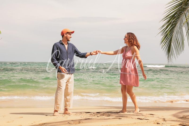 Pedida de Matrimonio en Puerto Viejo - Playa Punta Uva - Costa Rica