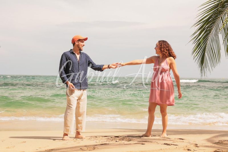 Pedida de Matrimonio en Puerto Viejo - Playa Punta Uva - Costa Rica