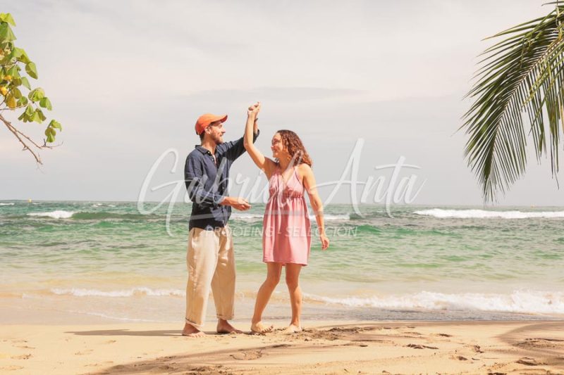 Pedida de Matrimonio en Puerto Viejo - Playa Punta Uva - Costa Rica