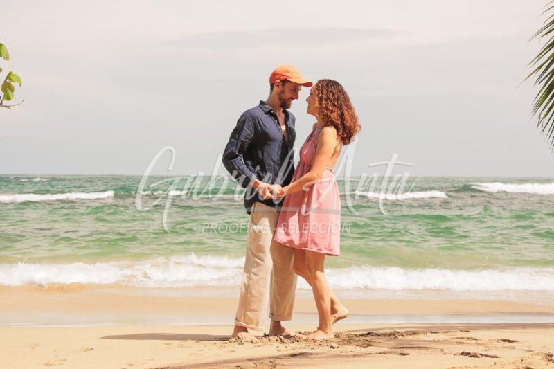 Pedida de Matrimonio en Puerto Viejo - Playa Punta Uva - Costa Rica