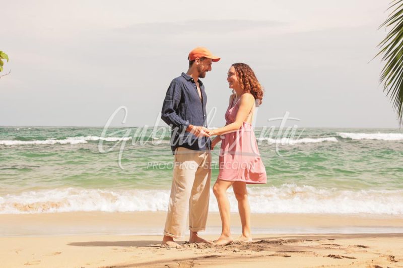 Pedida de Matrimonio en Puerto Viejo - Playa Punta Uva - Costa Rica
