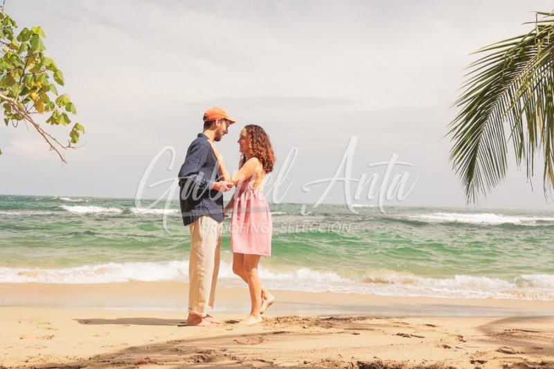 Pedida de Matrimonio en Puerto Viejo - Playa Punta Uva - Costa Rica