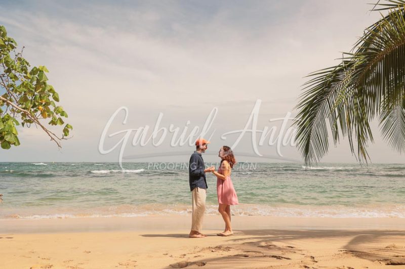 Pedida de Matrimonio en Puerto Viejo - Playa Punta Uva - Costa Rica