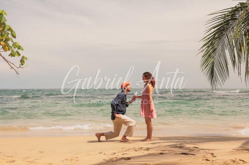 Pedida de Matrimonio en Puerto Viejo - Playa Punta Uva - Costa Rica