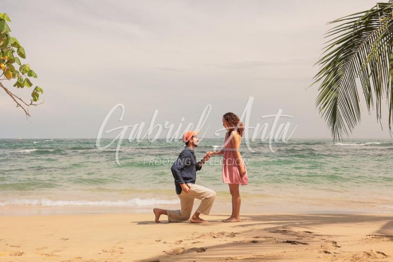 Pedida de Matrimonio en Puerto Viejo - Playa Punta Uva - Costa Rica