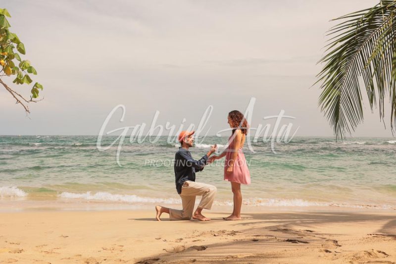 Pedida de Matrimonio en Puerto Viejo - Playa Punta Uva - Costa Rica