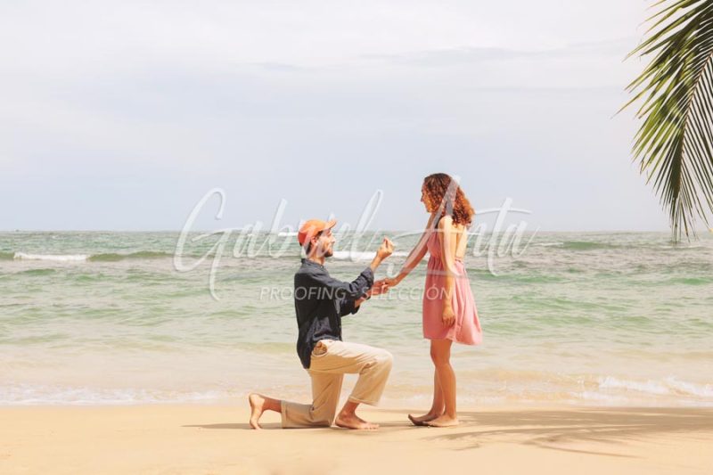 Pedida de Matrimonio en Puerto Viejo - Playa Punta Uva - Costa Rica