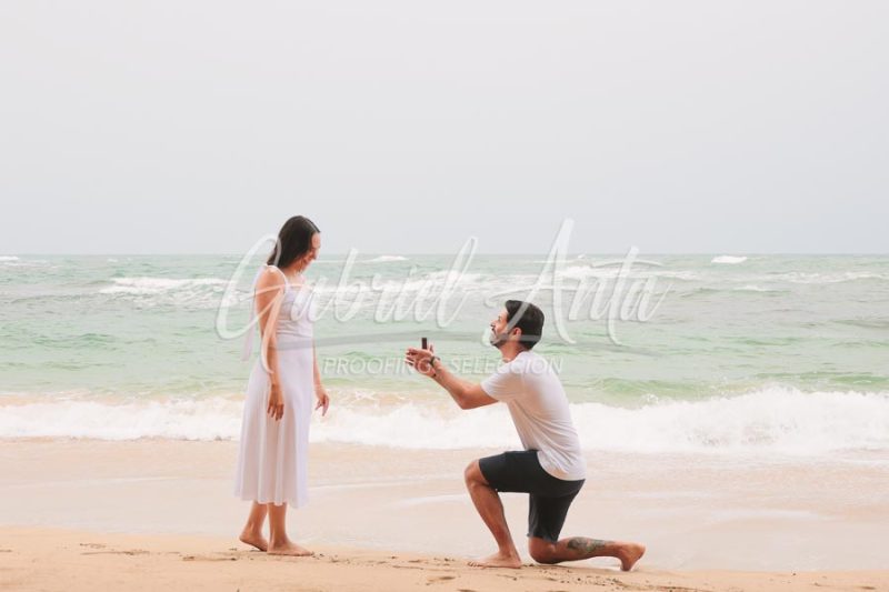 Pedida de Matrimonio en Puerto Viejo - Playa Punta Uva - Costa Rica