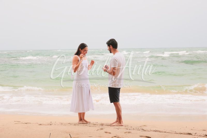 Pedida de Matrimonio en Puerto Viejo - Playa Punta Uva - Costa Rica