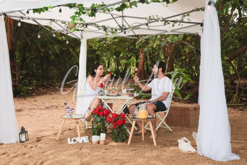 Pedida de Matrimonio en Puerto Viejo - Playa Punta Uva - Costa Rica