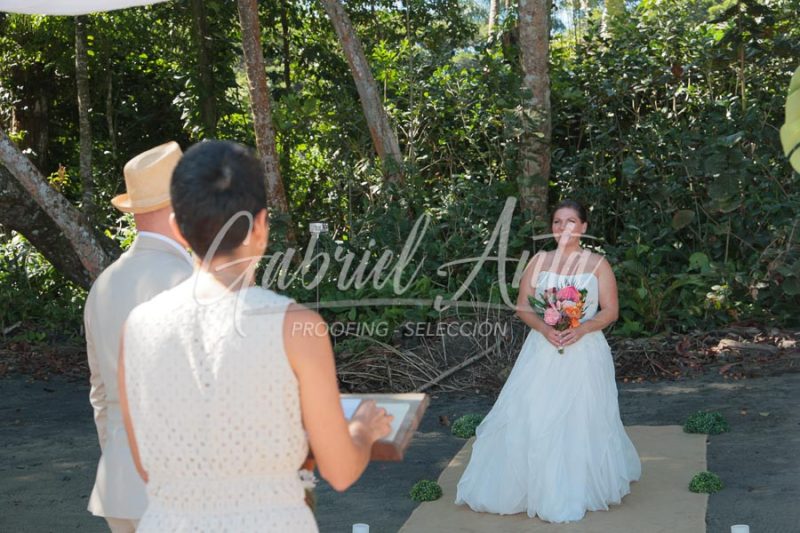 Elopement in Costa Rica - Punta Uva Beach, Puerto Viejo de Talamanca