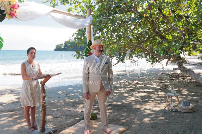 Elopement in Costa Rica - Punta Uva Beach, Puerto Viejo de Talamanca