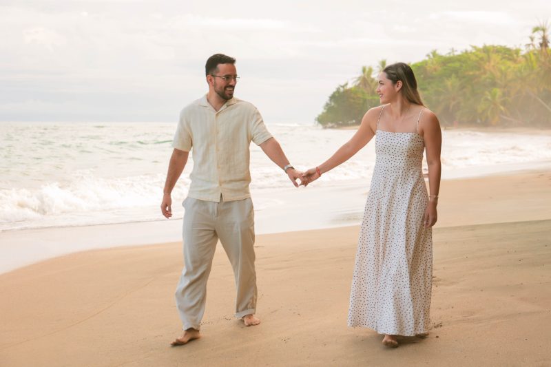 Propuesta de Matrimonio en Puerto Viejo - Playa Punta Uva - Costa Rica