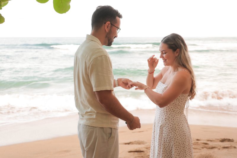 Propuesta de Matrimonio en Puerto Viejo - Playa Punta Uva - Costa Rica