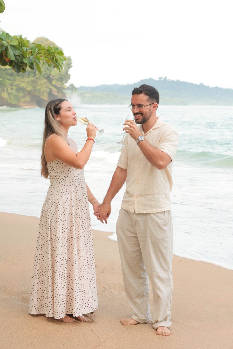 Propuesta de Matrimonio en Puerto Viejo - Playa Punta Uva - Costa Rica