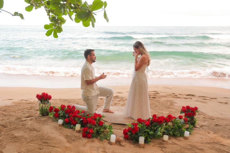 Propuesta de Matrimonio en Puerto Viejo - Playa Punta Uva - Costa Rica