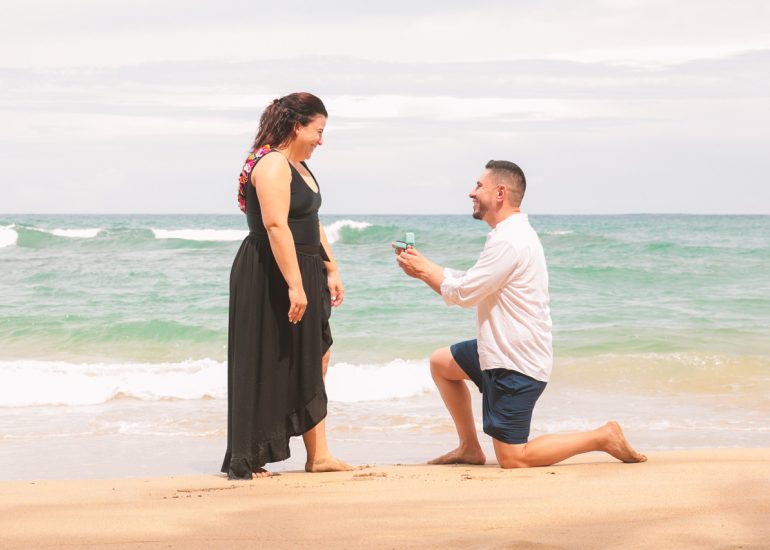 Propuesta de Matrimonio en Puerto Viejo - Playa Punta Uva - Costa Rica